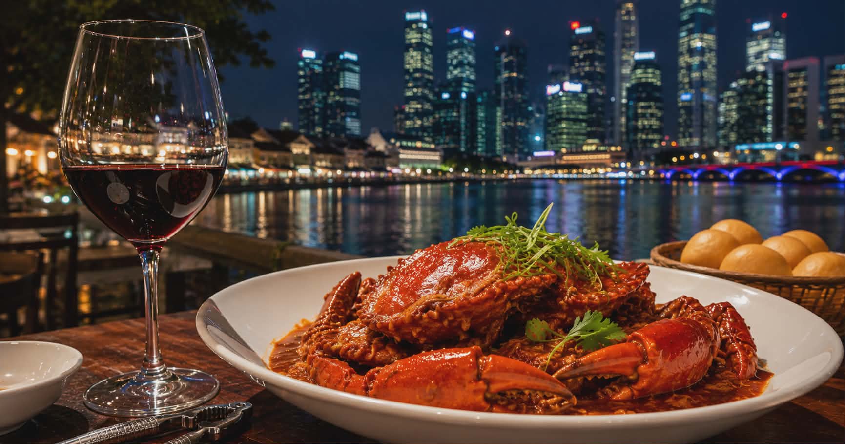 red wine chili crab singapore